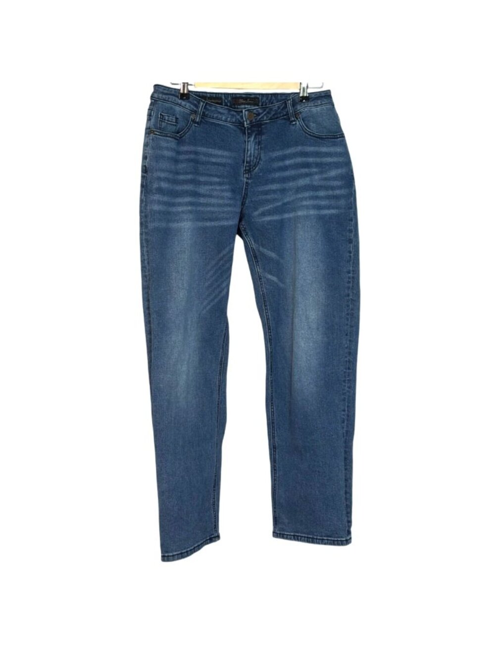 Poetic Justice Verla True Stretch Denim Boyfriend Fit Blue Jeans Women's Size 30